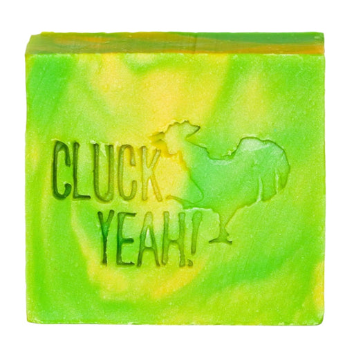 My Cluck Hut Lemongrass | My Cluckin' Soap Bar Soap Yellow Green