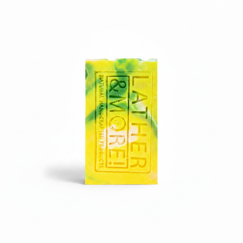 Lather and More! Lemongrass Soap Soap White Smoke