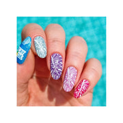 UberChic Beauty Let's Get Lost Stamping Plate Dark Salmon