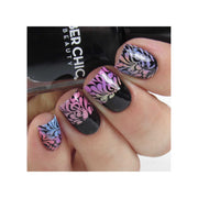 UberChic Beauty Let's Rock Stamping Plate Rosy Brown