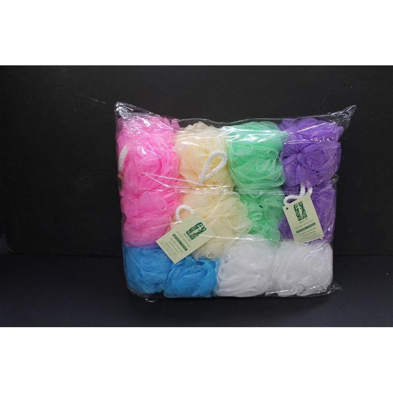 Touch Me Touch Me - Net Flower Sponge 1PC [272-20] Bath Sponge Dark Gray
