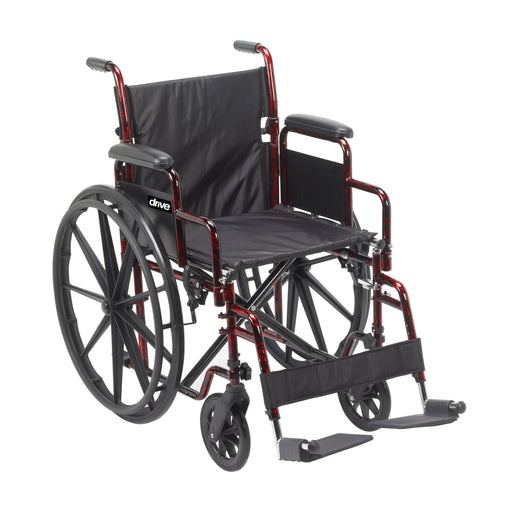 RIO Medical Supplies Rebel Lightweight Wheelchair White Smoke