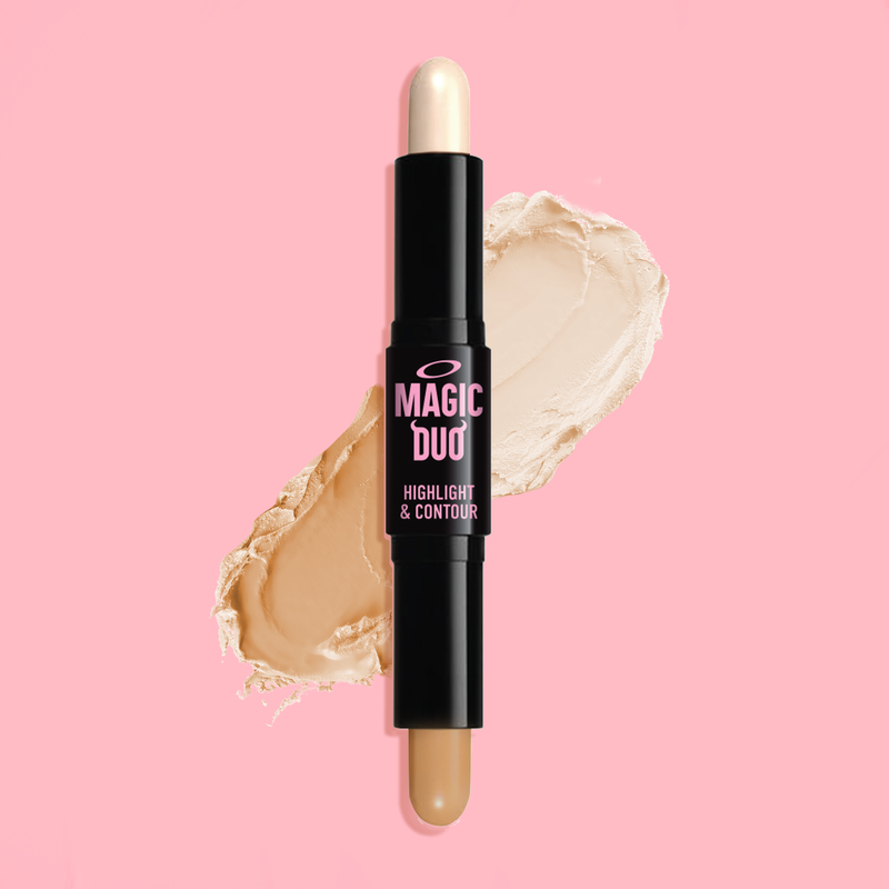 Rude Cosmetics Magic Duo Highlight and Contour Contour Light Pink Light
