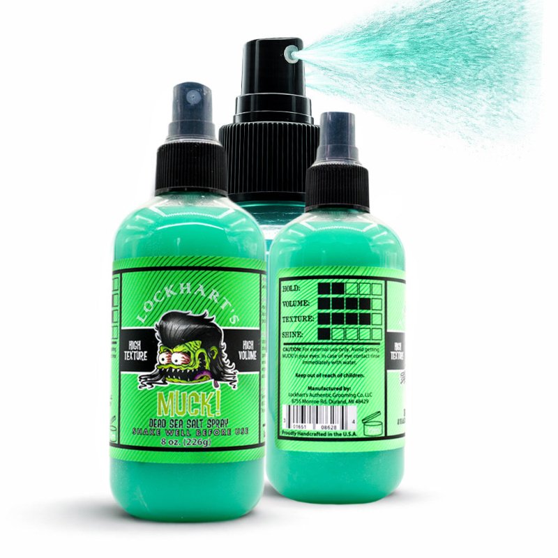 Light/Medium Hold | MUCK! Dead Sea Salt Spray - With DHT Shield!