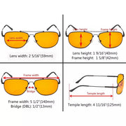 eyekeeper.com Lightweight Bifocal Blue Light Blocking Readers DSSG1803 Eyeglasses White Smoke Black / +1.00,Black / +1.50,Black / +2.00,Black / +2.50,Black / +3.00,Brown / +1.00,Brown / +1.50,Brown / +2.00,Brown / +2.50,Brown / +3.00,Gold / +1.00,Gold / +1.50,Gold / +2.00,Gold / +2.50,Gold / +3.00,Gunmetal / +1.00,Gunmetal / +1.50,Gunmetal / +2.00