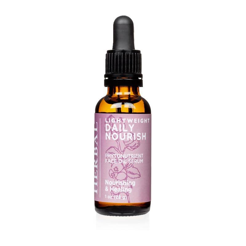Ora's Amazing Herbal Lightweight Daily Nourish Face Oil Serum Skin Care White Smoke