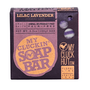 My Cluck Hut Lilac Lavender | My Cluckin' Soap Bar Soap White Smoke