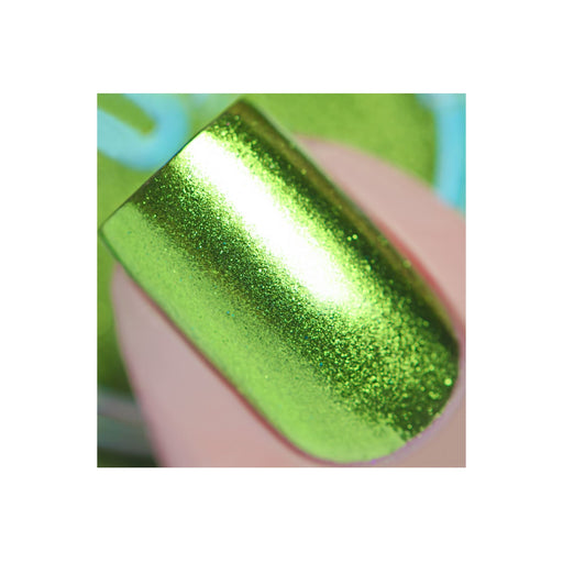 UberChic Beauty Lime Chrome Powder Dark Sea Green