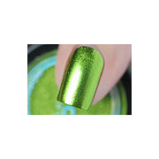 UberChic Beauty Lime Chrome Powder Dark Sea Green