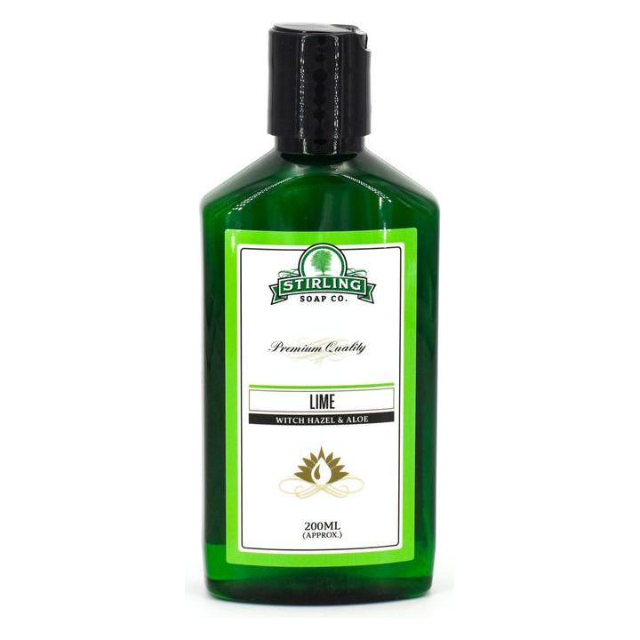 Stirling Soap Co Stirling Soap Co. Lime Witch Hazel & Aloe 200 ml Shaving Soap Beige