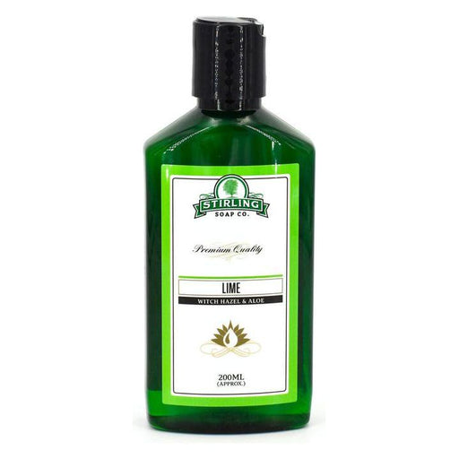 Stirling Soap Co Stirling Soap Co. Lime Witch Hazel & Aloe 200 ml Shaving Soap Beige