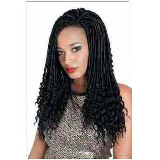 VIP Extensions Linda Braid - Short Goddess Faux Locs 14" Hair Extension White Smoke 1,1B,2,27,30,33,4,T1B30,T1B33,T1B350,T1BBG,T1BBLUE,T1BGREEN,T1BPURPLE,T1BRED,T227