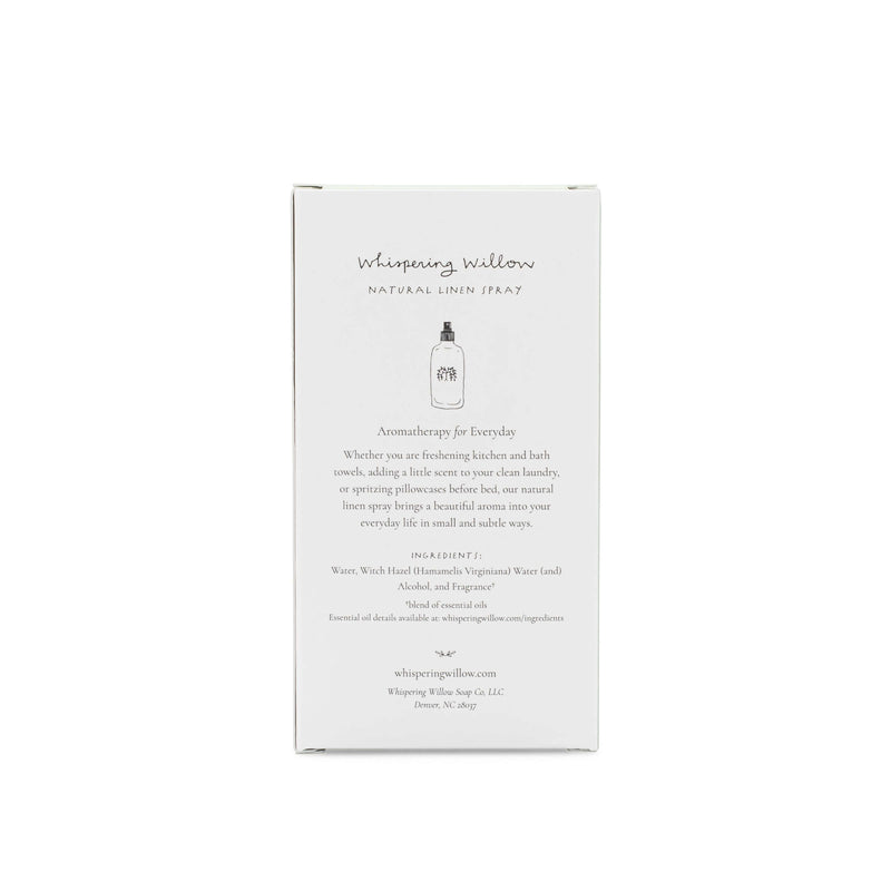Whispering Willow Eucalyptus & Mint Natural Linen Spray Linen Spray Lavender