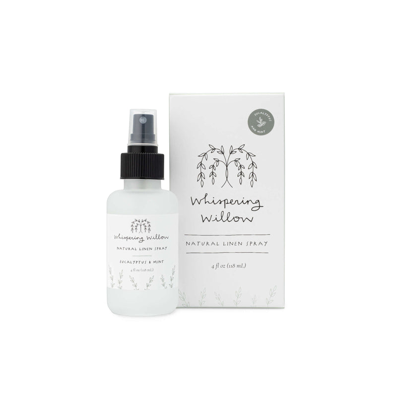 Whispering Willow Eucalyptus & Mint Natural Linen Spray Linen Spray Lavender
