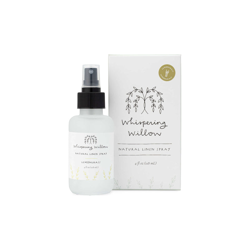 Whispering Willow Lemongrass Natural Linen Spray Linen Spray Lavender