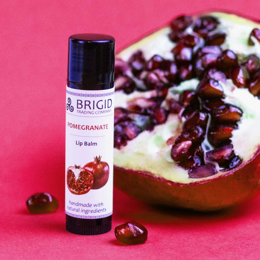 Brigid Trading Company Pomegranate Lip Balm Lip Balm Pale Violet Red