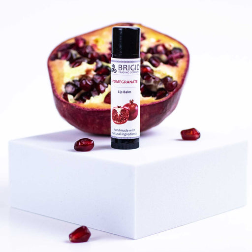Brigid Trading Company Pomegranate Lip Balm Lip Balm White Smoke