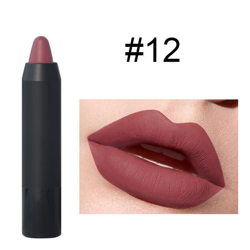 EpiLynx Perfect Lip Crayon – Hydrating, Buildable, Vegan & Gluten-Free Lipstick Balm Pencil Sienna 12