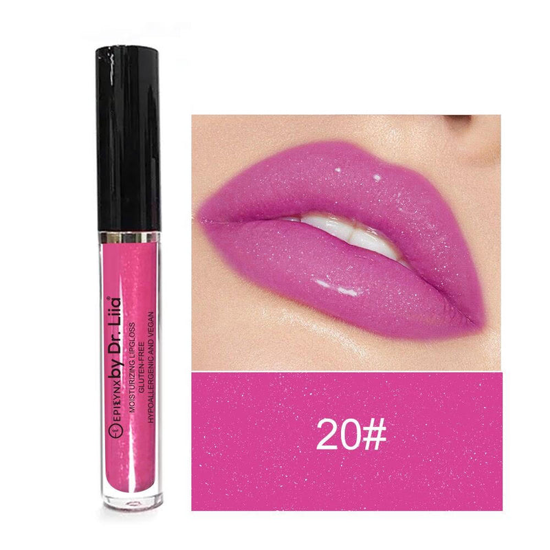 EpiLynx Hydrating Shine Lip Gloss – Vegan, Gluten-Free & Moisturizing White Smoke 20