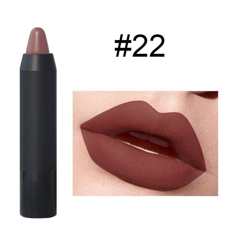 EpiLynx Perfect Lip Crayon – Hydrating, Buildable, Vegan & Gluten-Free Lipstick Balm Pencil Sienna 22