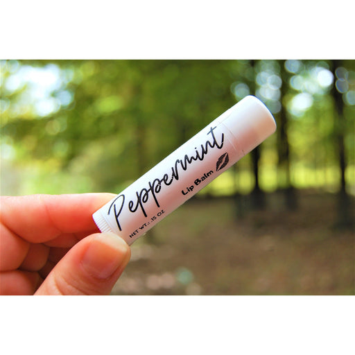 Mineranaturals 100% Natural Lip Balm Dark Olive Green Peppermint,Sweet Orange