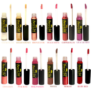 Honey Bee BeezGirl Essential Lipgloss Beauty White Smoke Clear Glaze,Golden Honey,Bronze D’or,Peach Shine,Copper Plum,Lilac Sapphire,Cinnamon,Pink Rose,Pink Passion,Mocha,Merlot,Ruby Red