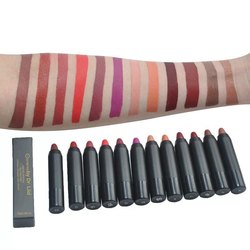 EpiLynx Perfect Lip Crayon – Hydrating, Buildable, Vegan & Gluten-Free Lipstick Balm Pencil Dim Gray 4,5,6,7,8,9,10,12,15,16,17,22