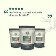 Euphoric Herbals Liver Cleanse Herbal Tea Herbal Tea Seashell 60 Cup Servings,30 Cup Servings