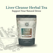 Euphoric Herbals Liver Cleanse Herbal Tea Herbal Tea Seashell 60 Cup Servings,30 Cup Servings