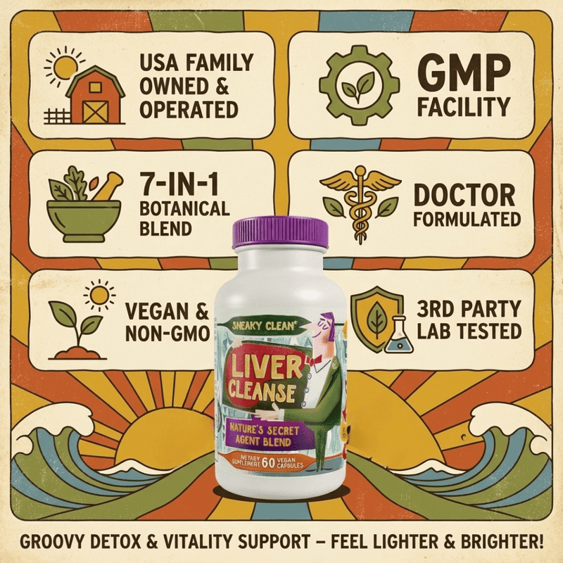 Hippie Farms Premium Liver Cleanse & Reset - Liver Detox, Bile Stimulation, Enzyme Support (AST/ALT) Vitamins & Supplements Bisque
