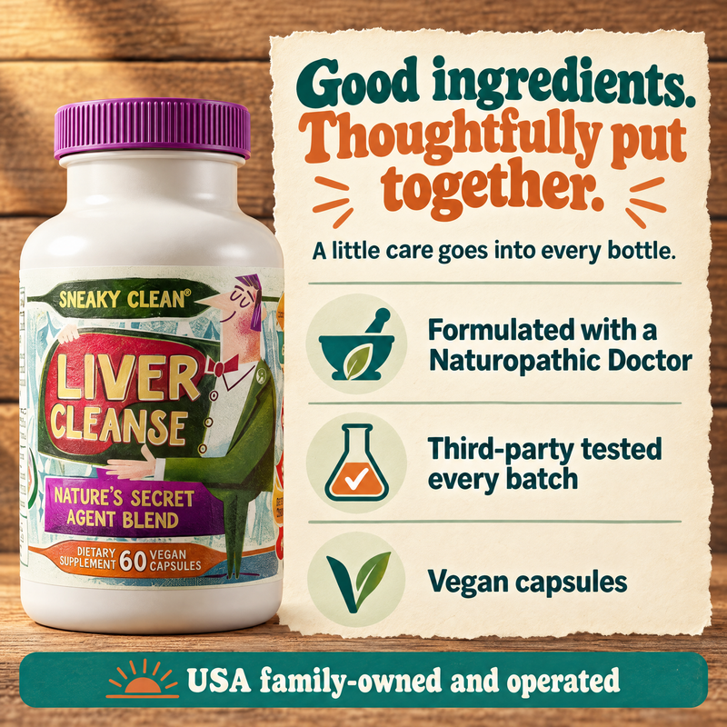 Hippie Farms Premium Liver Cleanse & Reset - Liver Detox, Bile Stimulation, Enzyme Support (AST/ALT) Vitamins & Supplements Antique White
