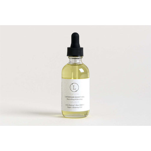 Lizush Lavender Body Oil, Natural Moisturizing Body Oil CREAMS & OILS Antique White