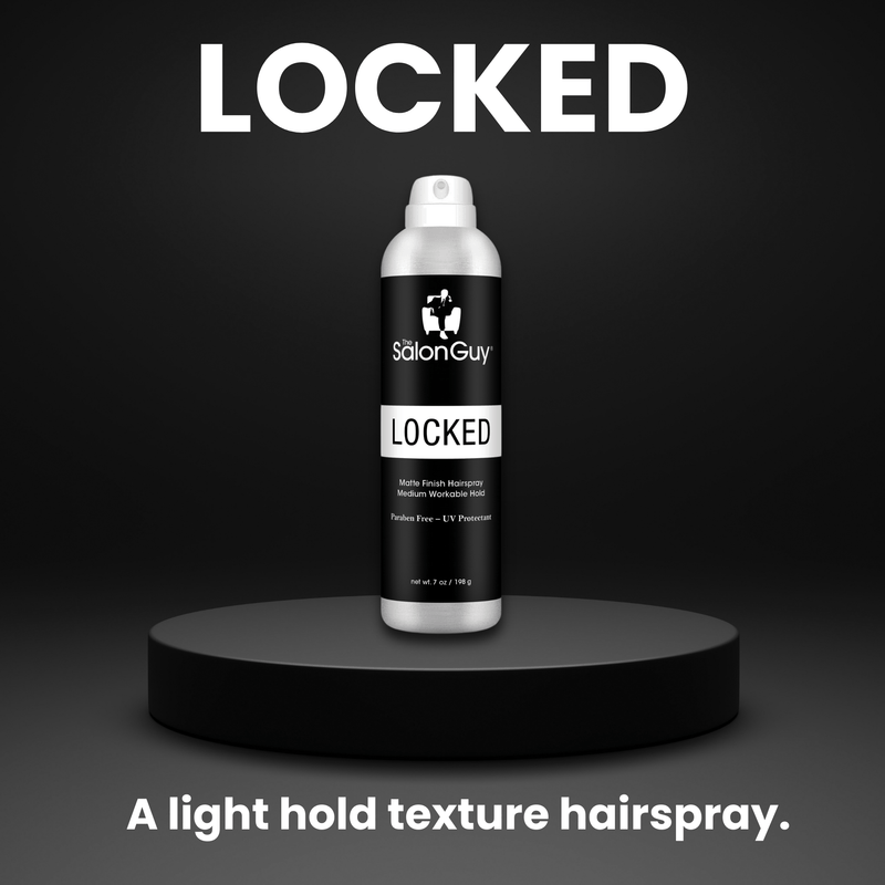 TheSalonGuy LOCKED Hairspray Haircare Black
