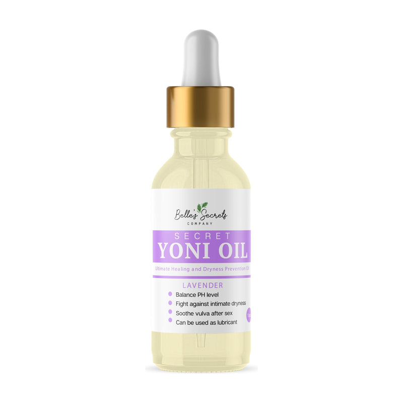 Belle's Secrets Lavender Yoni Oil Light Gray