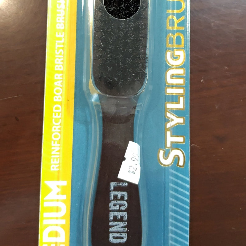 VIP Extensions Looks Legend Styling Brush, Medium Hair Brush Dark Olive Green