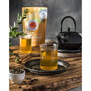 Gardenika Shop Oolong Tea, Medium-Caffeine - Traditional Chinese - Organic & Kosher Loose Leaf Tea Dim Gray