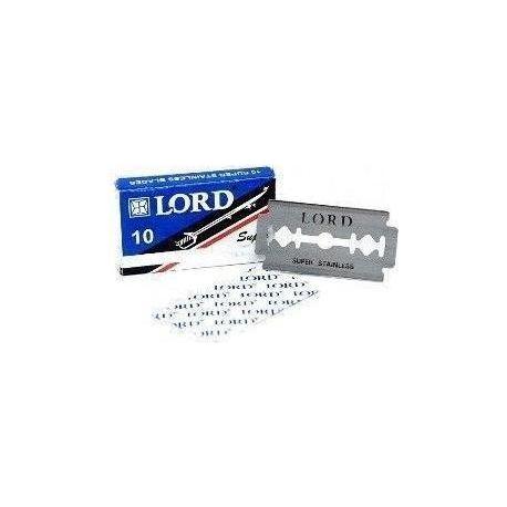 Lord Lord Super Classic Super Stainless Double Edge Razor Blades - 10 Blades Razor Blades Light Gray