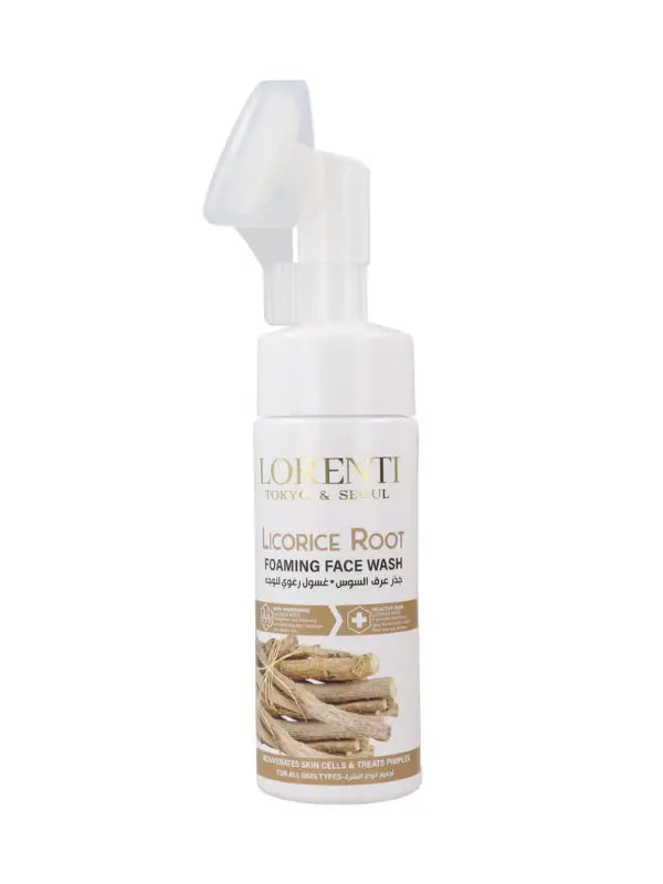 Vip Barber Supply Lorenti Foaming Face Wash 150ml Face Wash White Smoke Licorice Root