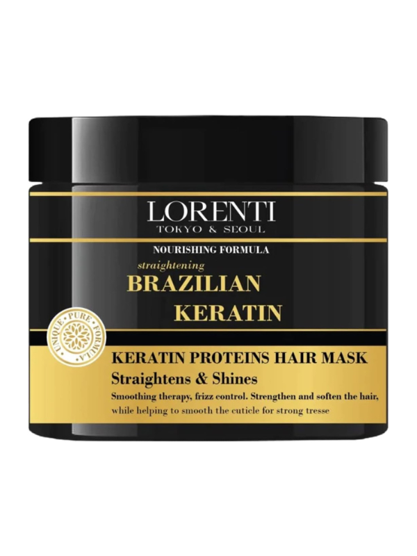 Vip Barber Supply Lorenti Deep Conditioning Hair Mask 500ml Hair Treatment Black Keratin