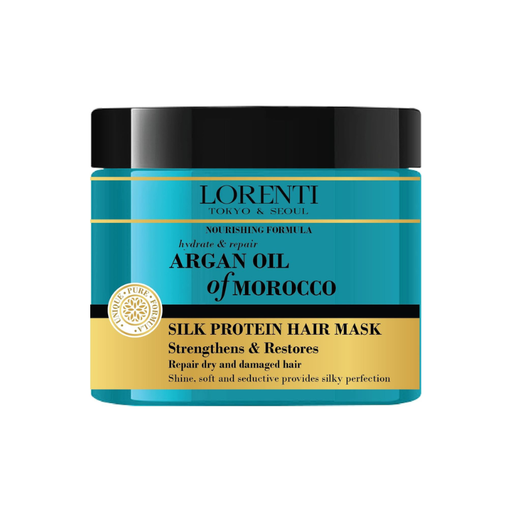 Vip Barber Supply Lorenti Deep Conditioning Hair Mask 500ml Hair Treatment Black Morocco Argan Oil