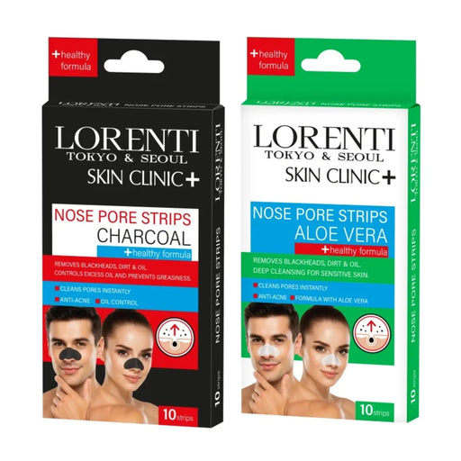 Vip Barber Supply Lorenti Nose Pore Strips Assorted Types Nose Strips White Smoke Charcoal,Aloe Vera