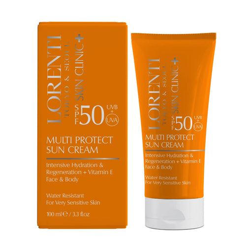 Vip Barber Supply Lorenti Sun Cream SPF50 100ml Sun Cream Chocolate