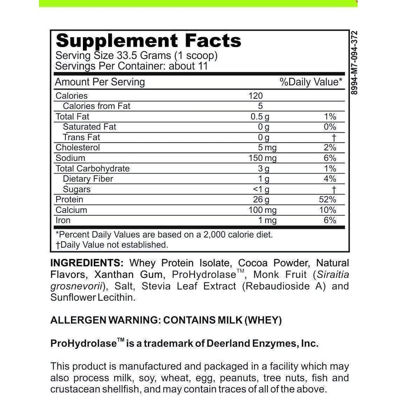 casa de sante Elemental Whey WPI Protein Powder + Digestive Enzymes (Chocolate) | Low FODMAP & GLP-1 Gut-Gentle Muscle Support Digestive Support Supplements Lavender