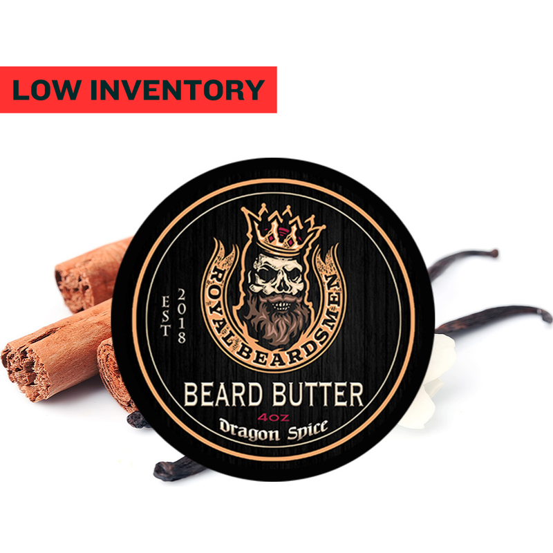 Royal Beardsmen Dragon Spice 4oz Premium Beard Butter beard butter Black