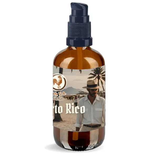 Funky Gallo Toiletries Funky Gallo Toiletries Puerto Rico Collection Shaving Set White Smoke Aftershave Lotion 100ml
