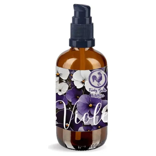 Funky Gallo Toiletries Funky Gallo Toiletries Violetta Collection Shaving Set White Smoke Shaving Soap 120g,Aftershave Lotion 100ml