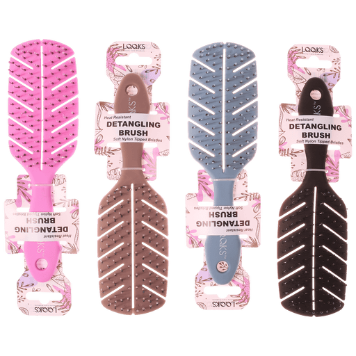 VIP Extensions LQQKS Detangling Brush Hair Tools Black Pink,Blue,Taupe,Black