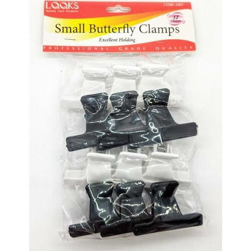 VIP Extensions LQQKS Large Butterfly Clamps Hair Accessories White Smoke BLACK