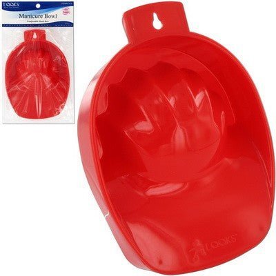 VIP Extensions LQQKS Manicure Bowl Salon Supplies White Smoke