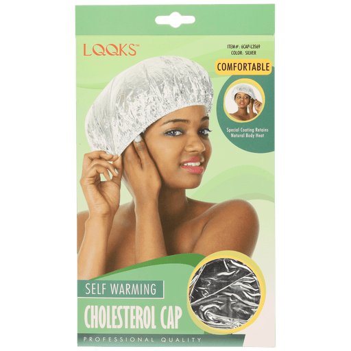 VIP Extensions LQQKS Self-Warming Cholesterol Cap Hair Accessories Pale Goldenrod Silver